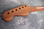 S type Guitar Mahogany Neck, 22 Nickel Frets, Flame Maple Fretboard, Satin Finish ST, S-Style Guitar Building DIY, Medium Jumbo Jescar