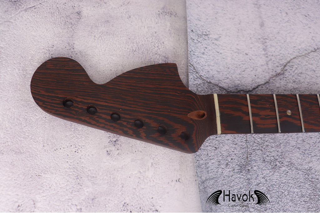 Gold Mahogany Guitar Kit, Wenge Neck, DIY Electric Guitar