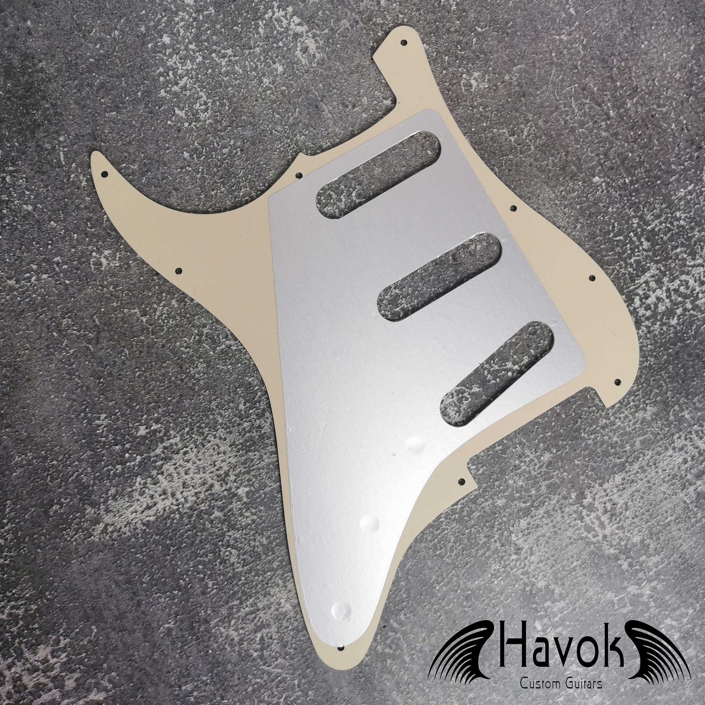 S type Scratch Plate, Tremolo Cover, 4Ply Plastic, S-Style Vintage Guitar Replacement Accessory, Guitar Build Kit, Guitar Gadget, Guitar DIY