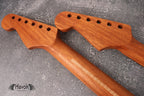 Mahogany Spoke Wheel Carbon Fiber Rods Neck Stainless Steel Jescar Frets Brand New