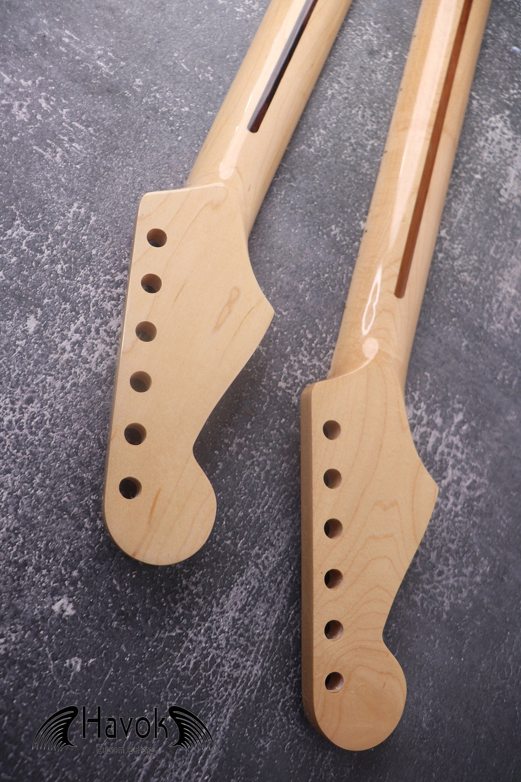 Maple Gloss Neck Stainless Steel Jescar Frets S Type, 22 Medium Jumbo, S Style Vintage Electric Guitar Neck Replacement, Build Part Gadget