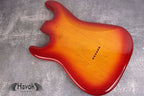 Sienna Burst F Hole Hard Tail 2 Piece Alder Body, Custom S-Style Body, High Gloss Vintage Part Gadget DIY Building Kit, ST Replacement