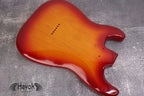 Sienna Burst F Hole Hard Tail 2 Piece Alder Body, Custom S-Style Body, High Gloss Vintage Part Gadget DIY Building Kit, ST Replacement