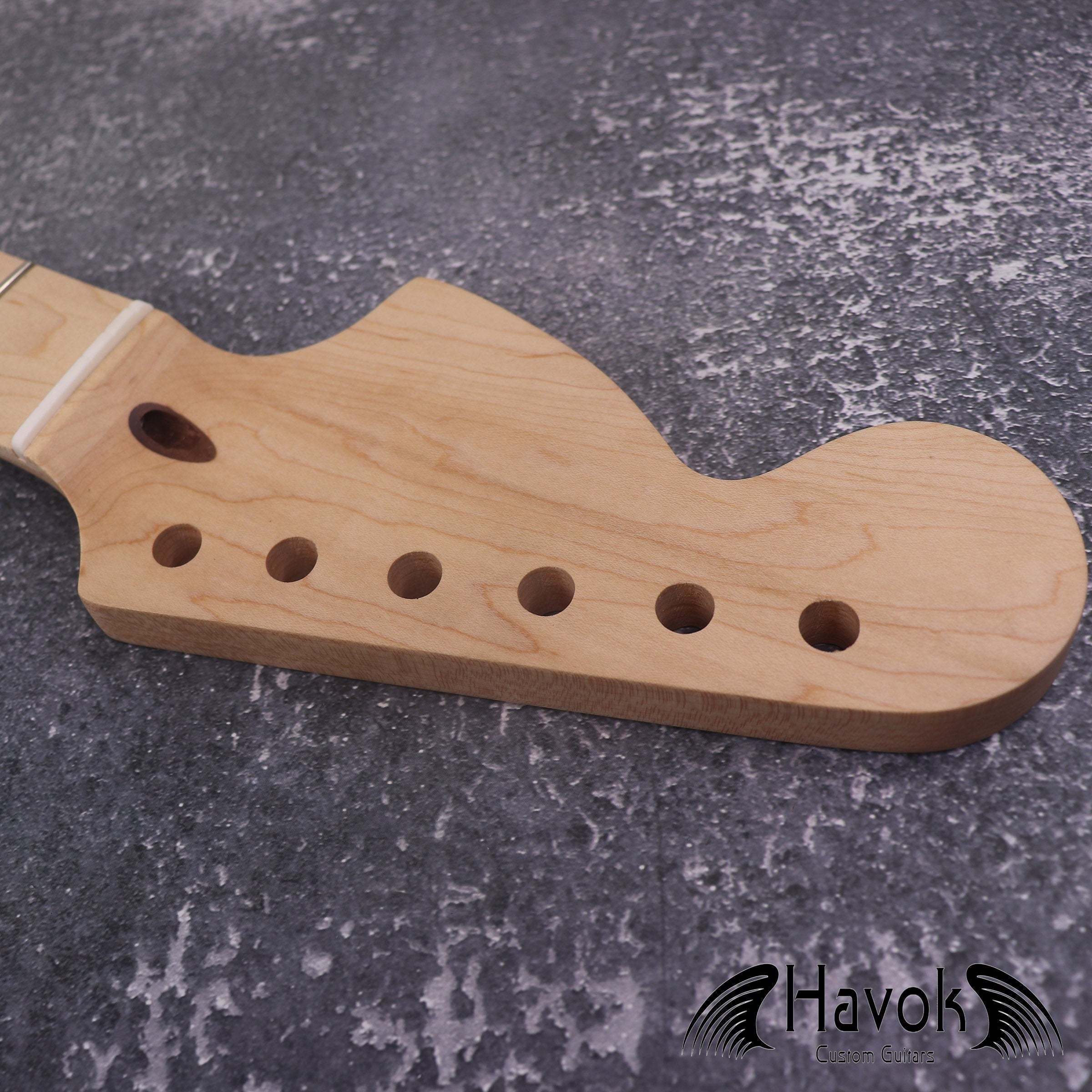 S Type Reverse Big Headstock Satin Neck, 22 Stainless Steel Jescar Frets, S Style ST Neck, Vintage Guitar Part Neck Replacement Part Gadget