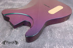 Chameleon 2 Humbuckers Mahogany Body, Hard Tail, Custom T-Style Guitar Body, High End Vintage Part Gadget, DIY Building Kit Replacement