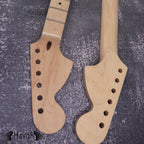 ST Reverse Big Headstock Satin Neck, 22 Nickel Jescar Frets S Type, S Style Custom Vintage Guitar Build DIY Replacement Part Gadget
