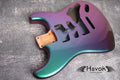 Chameleon 2PC Mahogany ST S-Style Body High Gloss, Custom Shop Vintage Part Gadget, DIY Building Kit, S-Type Guitar High End Replacement