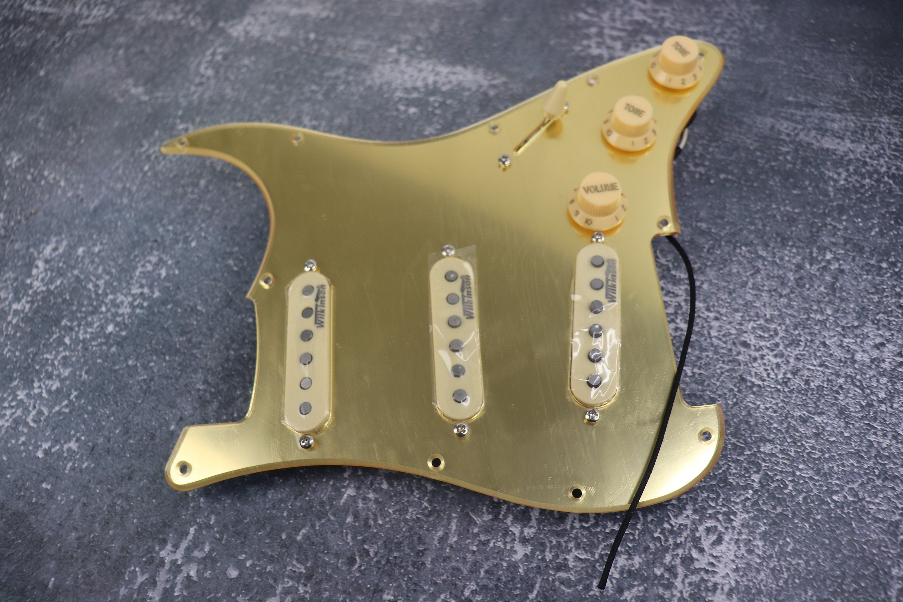 Wilkinson Prewired SSS, S Type Guitar, Electric Guitar Accessory, Guitar Build Kit, Guitar Gadget, Metal Pickguard