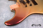 Hard Tail Nebula Chameleon 2pc Alder Guitar S type, Custom Guitar Body, Chameleon Style Body High Gloss, Vintage ST S-Style Guitar Part