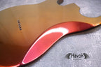 Hard Tail Nebula Chameleon 2pc Alder Guitar S type, Custom Guitar Body, Chameleon Style Body High Gloss, Vintage ST S-Style Guitar Part