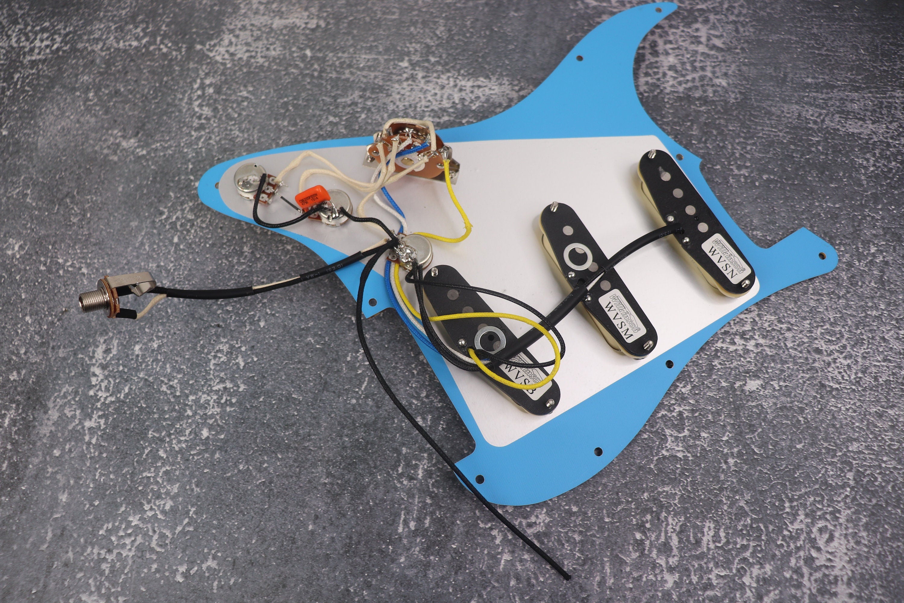 Wilkinson Prewired SSS, S Type Guitar, Electric Guitar Accessory, Guitar Build Kit, Guitar Gadget, Metal Pickguard