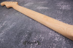 ST Maple Satin Neck Stainless Steel Frets, S Style 22 Medium Jumbo Jescar Frets, S Type Vintage Neck Replacement Part, Guitar Build Kit DIY