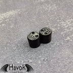 Potentiometer Knob Skull Tree, Gothic Design For Electric Guitar, Rare Custom Shop Accessory, Vintage Build Kit, Gadget And Replacement