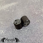 Potentiometer Knob Skull Tree, Gothic Design For Electric Guitar, Rare Custom Shop Accessory, Vintage Build Kit, Gadget And Replacement