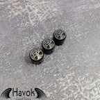 Potentiometer Knob Skull Tree, Gothic Design For Electric Guitar, Rare Custom Shop Accessory, Vintage Build Kit, Gadget And Replacement