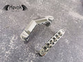 Tune-O-Matic Bridge, Silver Tail Piece, Roller Saddle Bridge