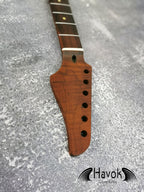 Dark Flame Roasted Maple Neck, 22 Stainless Steel, ST Satin Neck, Medium Jumbo Jescar Frets, Special Electric Guitar Neck