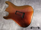 Chameleon 2PC Mahogany ST S-Style Body High Gloss, Tremolo, Custom Shop Vintage Part Gadget, DIY Building Kit, S-Type Guitar