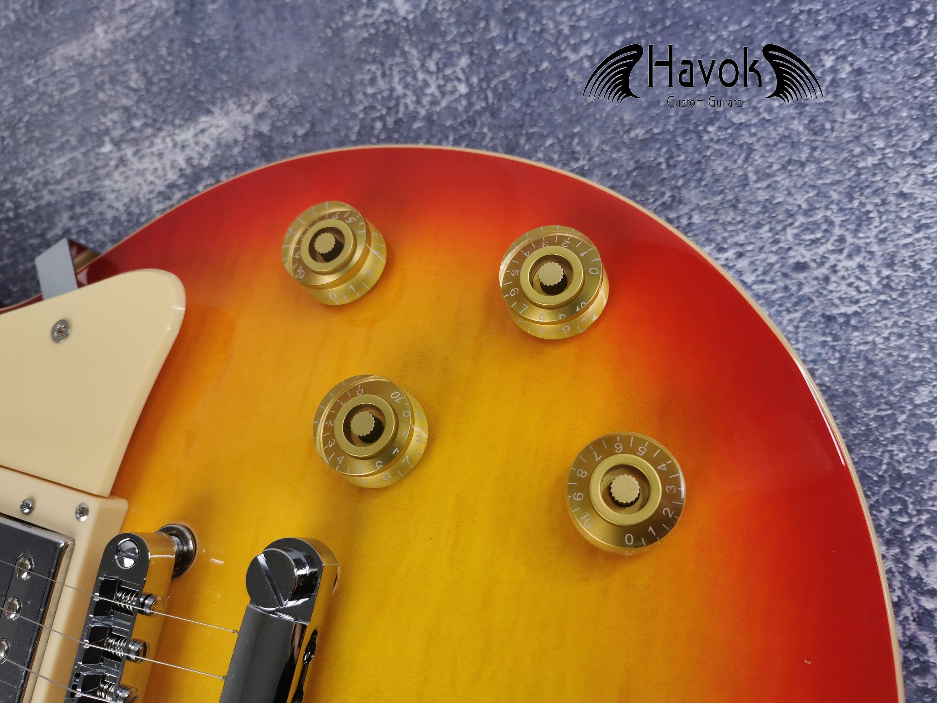 Knob Electric Guitar Volume Tone Knob Potentiometer Cap Speed Volume Tone Control Knob LP Electric Guitar Replacement Parts 1