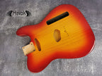TL Body 2 Piece Alder, Sienna Burst, Custom T-Style Body, Vintage Guitar Part, Guitar DIY Building Kit,