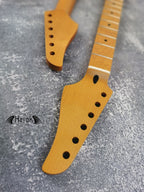 Roasted Maple Neck, 22 Nickel Silver Satin Neck, Jumbo Jescar Frets, Special Electric Guitar Neck
