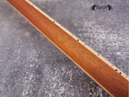 Mahogany Neck flame Maple Board Stainless Steel Jescar Frets