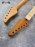 Mahogany Neck flame Maple Board Stainless Steel Jescar Frets