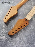 Mahogany Neck flame Maple Board Stainless Steel Jescar Frets