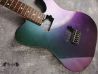 Guitar Kit Mahogany Body Mahogany  Tl Neck Hardware, Chameleon Guitar, Hight Quality Electric Guitar Kit, Neck, Build Your Own DIY