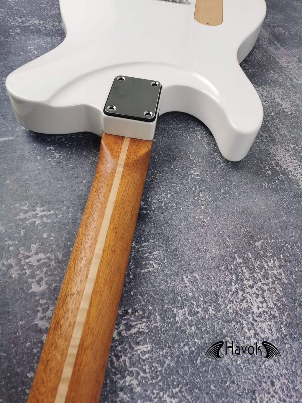 Guitar Kit Mahogany Body Mahogany Tl Neck Hardware, White metallic Guitar, Hight Quality Electric Guitar Kit, Neck, Build Your Own DIY