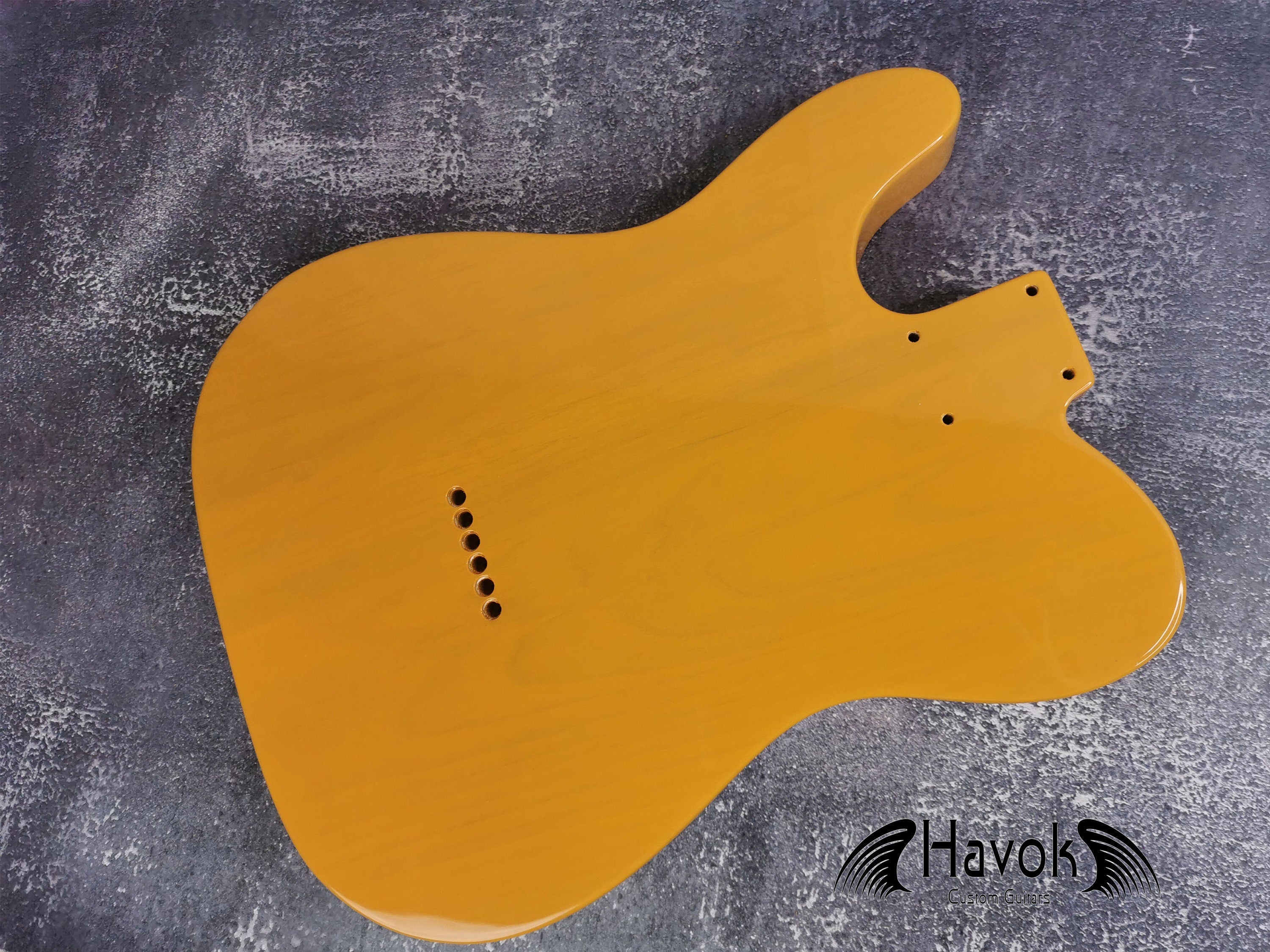 TL Body With 2 Piece See through butter scotch, Vintage TL Part, Guitar Replacement Gadget, Music Instrument Build Your Own