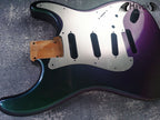 Guitar guard 11-Holes Aluminum Anodized Modern Style Strat SSS Guitar Pickguard Scratch Plate Fits for S type guitar