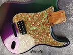 Single Humbucker Pickguard, Scratch plate, 4Ply, ST Guitar