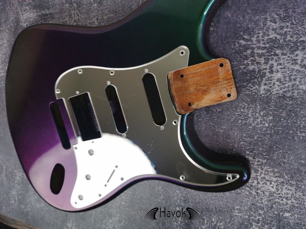 Hss Pickup Config Pickguard, Scratch plate, 4Ply, ST Guitar