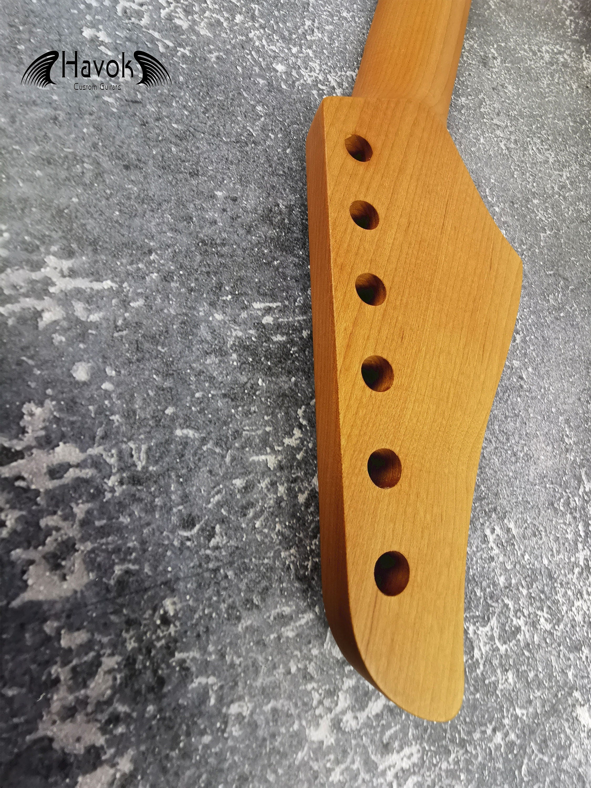 Roasted Maple Neck, 22 Nickel Silver Satin Neck, Jumbo Jescar Frets, Special Electric Guitar Neck