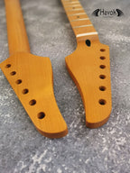 Roasted Maple Neck, 22 Nickel Silver Satin Neck, Jumbo Jescar Frets, Special Electric Guitar Neck