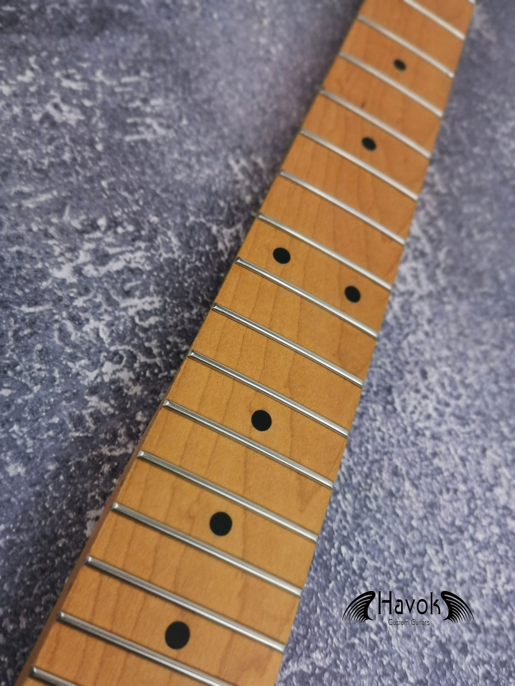Roasted Maple Neck, 22 Nickel Silver Satin Neck, Jumbo Jescar Frets, Special Electric Guitar Neck