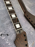 One Piece ST Wenge Neck Stainless Steel Frets White binding , S Type Neck, S-Style , 22 Medium Jumbo Jescar Frets,