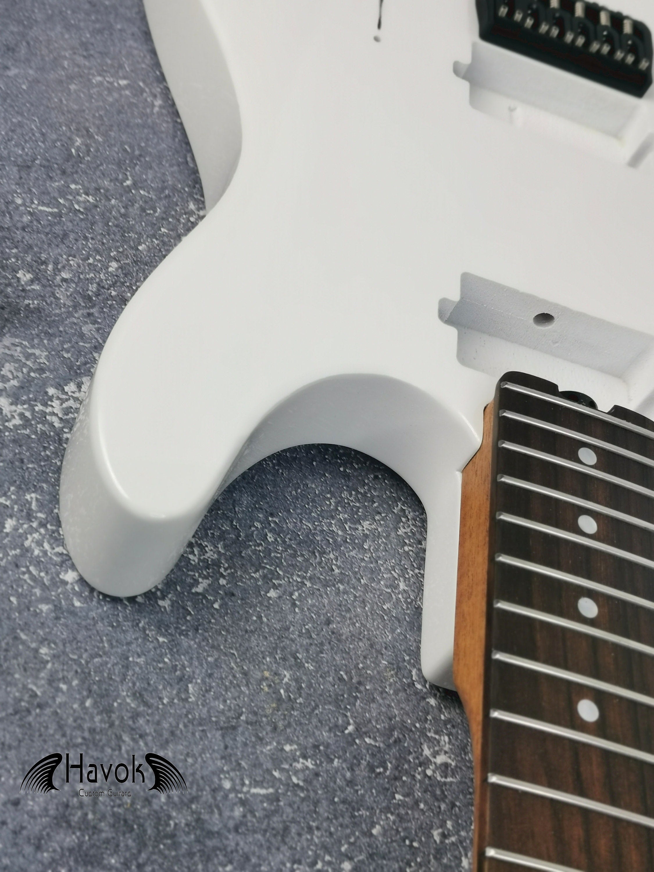 Guitar Kit Mahogany Body Mahogany Tl Neck Hardware, White metallic Guitar, Hight Quality Electric Guitar Kit, Neck, Build Your Own DIY