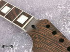 One Piece ST Wenge Neck Stainless Steel Frets White binding , S Type Neck, S-Style , 22 Medium Jumbo Jescar Frets,