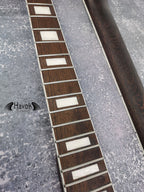 One Piece T type Wenge Neck Stainless Steel Frets, White Binding T-Style Neck, Medium Jumbo Jescar Frets, 22 Frets,