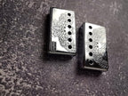 Humbucker Shield, Guitar Pickup Covers Gear Pattern for LP Guitar, High End Accessory and Replacement, Guitar Build Kit, Guitar Gadget
