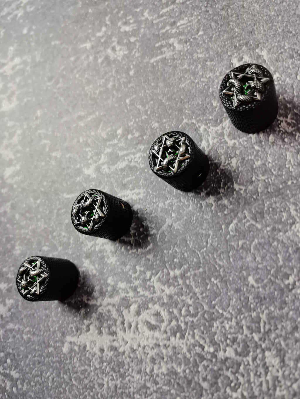Potentiometer Knob Black Metal, Metal Electric Guitar And Bass, Rare Custom Shop Accessory, Vintage Build Kit, Gadget And Replacement