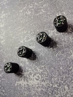 Potentiometer Knob Black Metal, Metal Electric Guitar And Bass, Rare Custom Shop Accessory, Vintage Build Kit, Gadget And Replacement