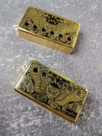 Humbucker Shield, Guitar Pickup Covers Owl Pattern for LP Guitar, High End Accessory and Replacement, Guitar Build Kit, Guitar Gadget