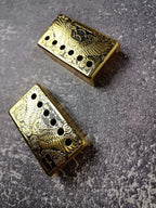 Humbucker Shield, Guitar Pickup Covers Owl Pattern for LP Guitar, High End Accessory and Replacement, Guitar Build Kit, Guitar Gadget