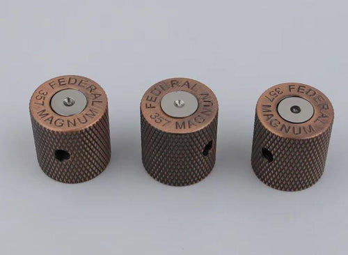 Bullet Guitar Knob, Brass Potentiometer, Custom Shop Accessory