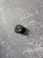 Potentiometer Knob Black Metal, Metal Electric Guitar And Bass, Rare Custom Shop Accessory, Vintage Build Kit, Gadget And Replacement
