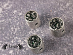 Potentiometer Knob Silver Metal, Metal Electric Guitar And Bass, Rare Custom Shop Accessory, Vintage Build Kit, Gadget And Replacement