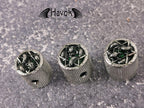 Potentiometer Knob Silver Metal, Metal Electric Guitar And Bass, Rare Custom Shop Accessory, Vintage Build Kit, Gadget And Replacement